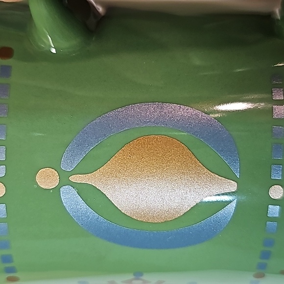 Peet's Green Gold + Blue Ornament Mug - Picture 8 of 11